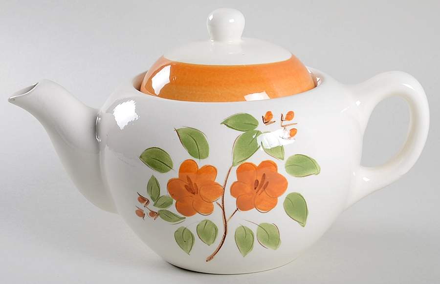 Bittersweet Teapot & Lid by Stangl-1