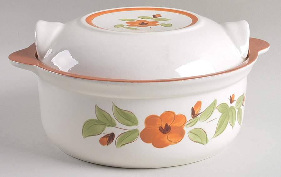 Bittersweet 1.5 Qt Round Covered Casserole by Stangl-1