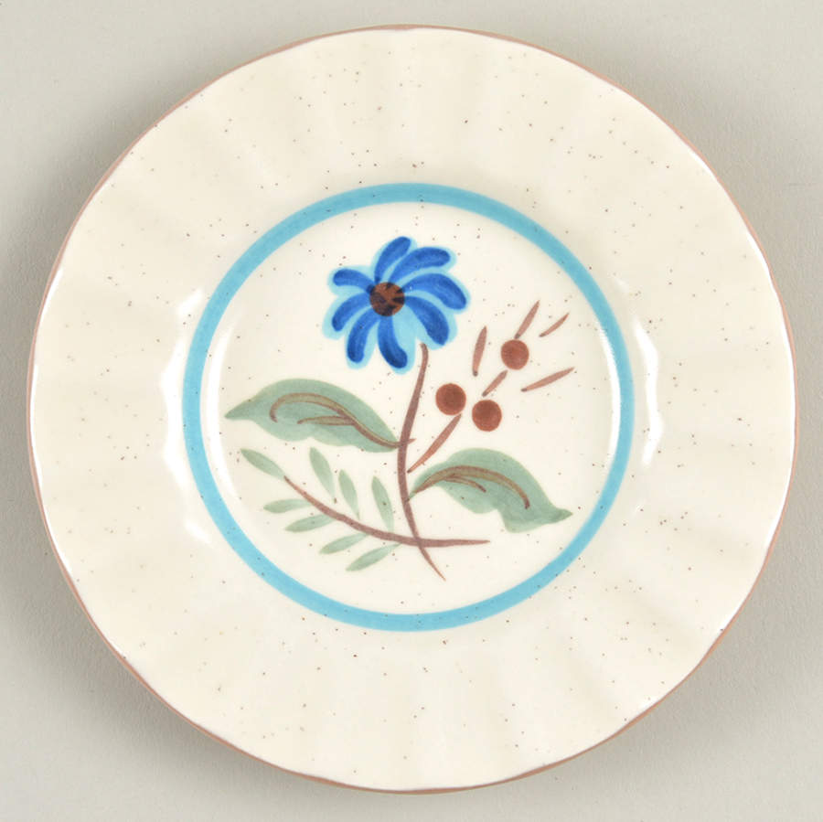 Blue Daisy Small Ashtray by Stangl-1