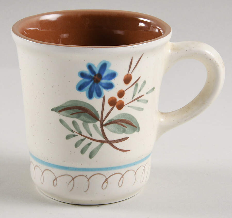 Blue Daisy Mug by Stangl-1