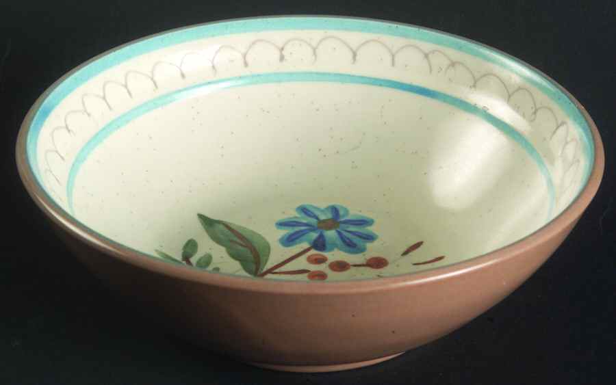 Blue Daisy Coupe Cereal Bowl by Stangl-1