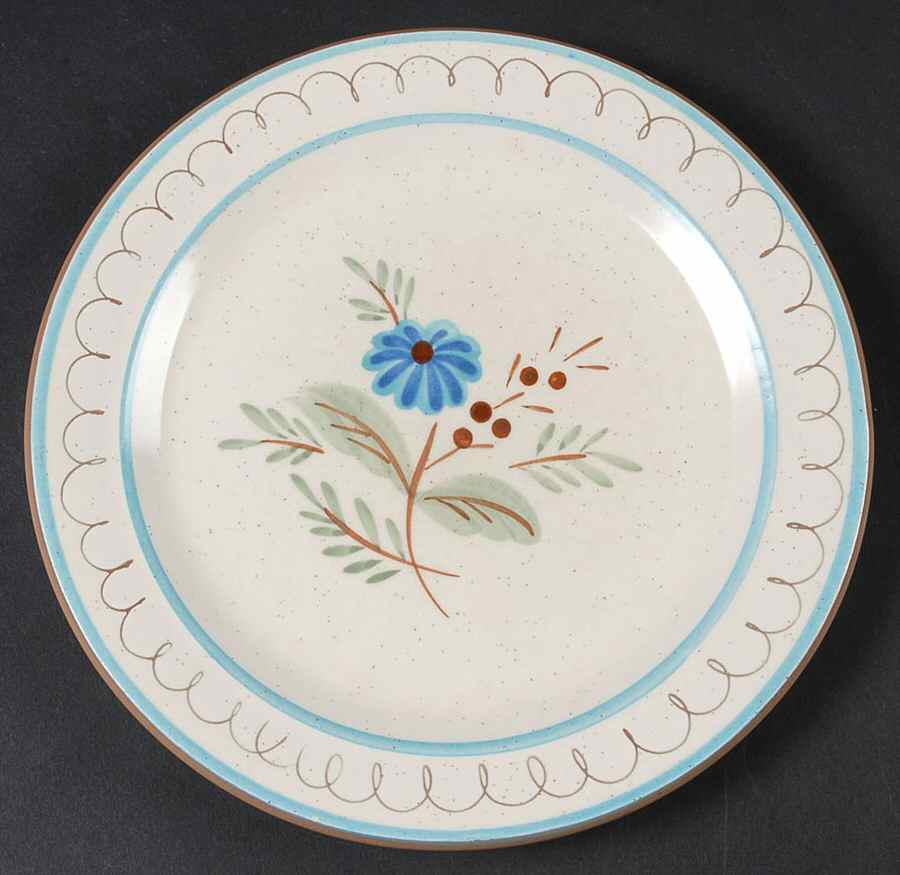 Blue Daisy Salad Plate by Stangl-1