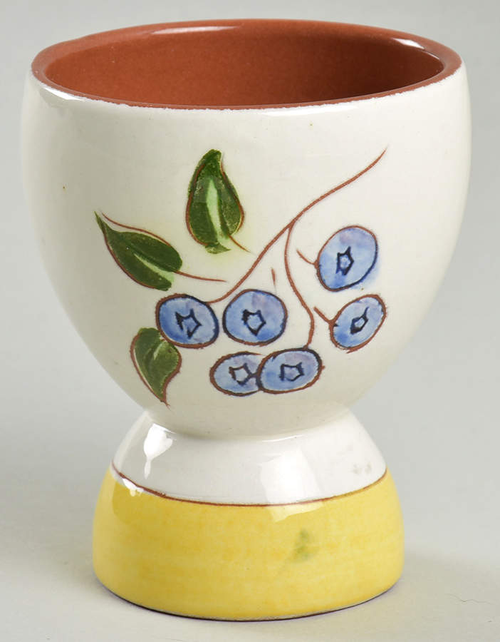 Blueberry Double Egg Cup by Stangl-1