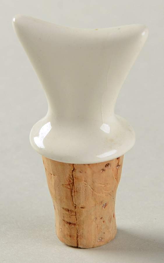 Blueberry Stopper for Vinegar "V" by Stangl-1