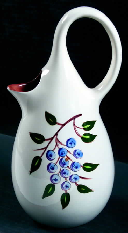 Blueberry Open Coffee Server by Stangl-1