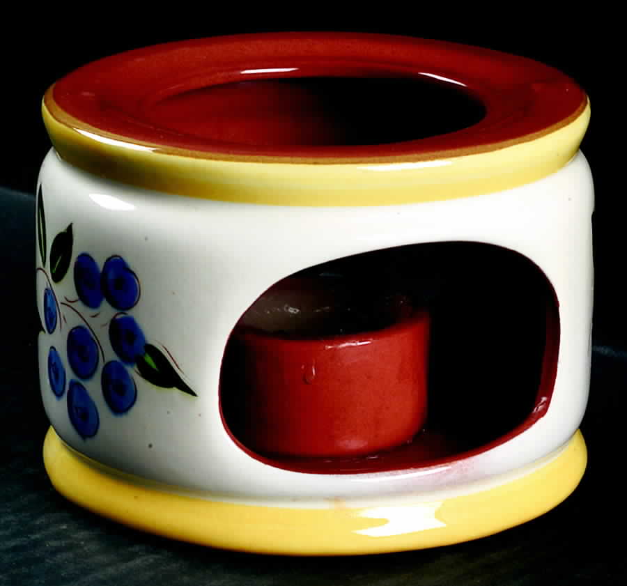 Blueberry China Warmer Stand by Stangl-1