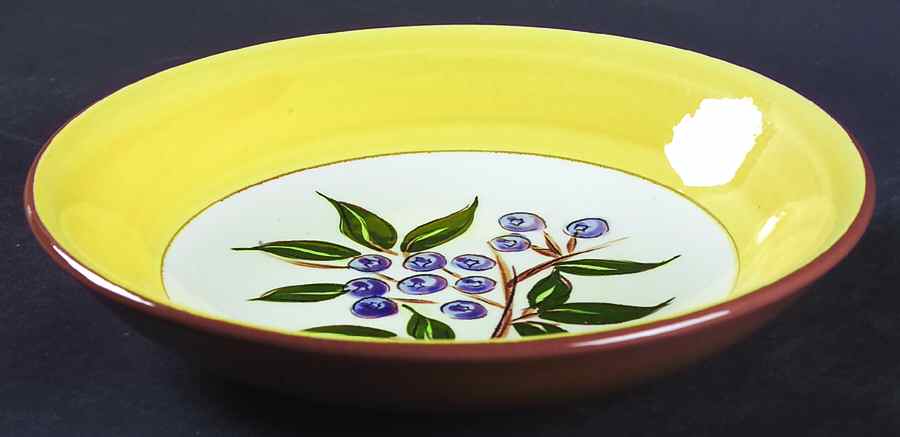 Blueberry Coupe Soup Bowl by Stangl-1