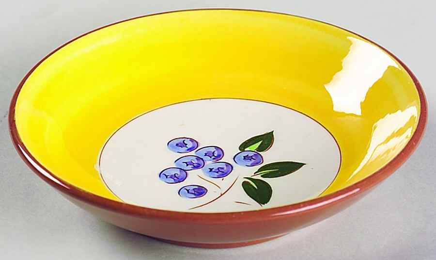 Blueberry Fruit/Dessert (Sauce) Bowl by Stangl-1