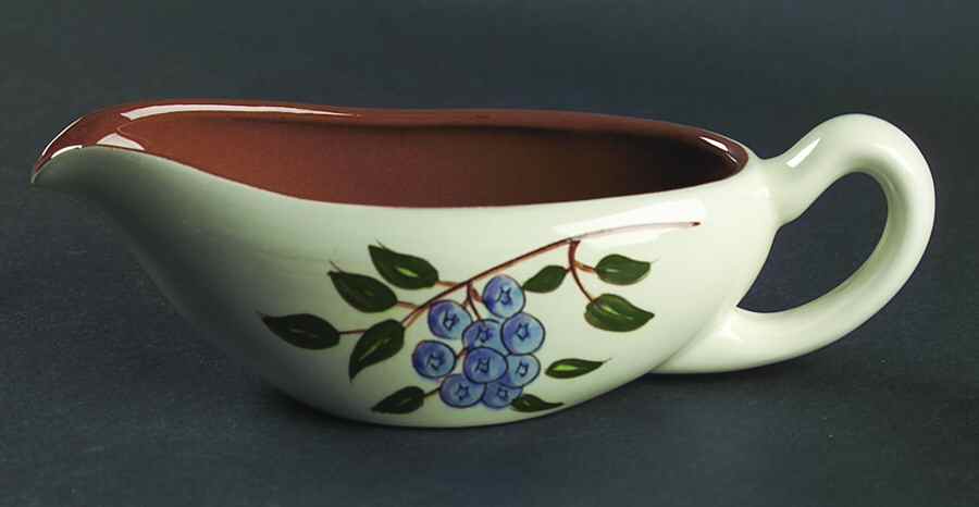 Blueberry Gravy Boat by Stangl-1