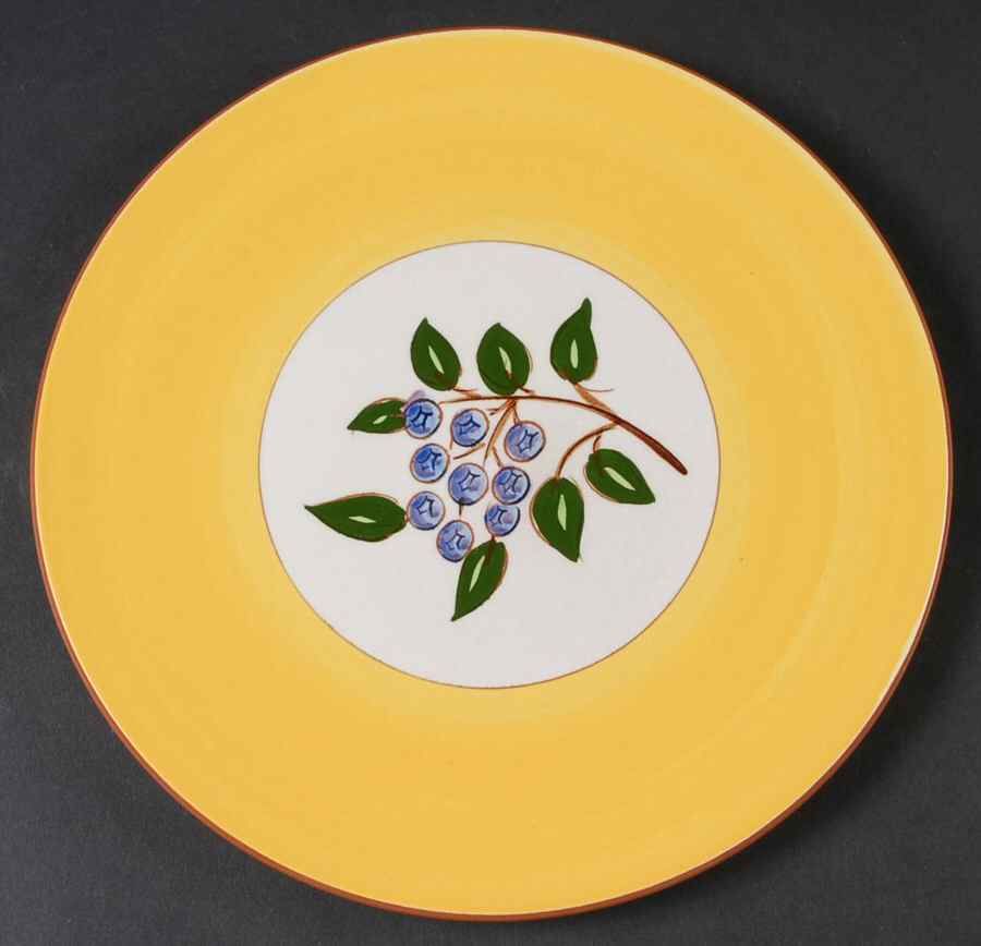 Blueberry Luncheon Plate by Stangl-1