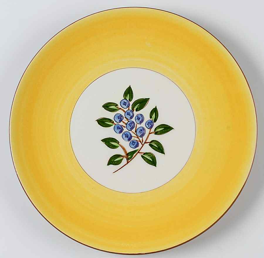 Blueberry Service Plate (Charger) by Stangl-1