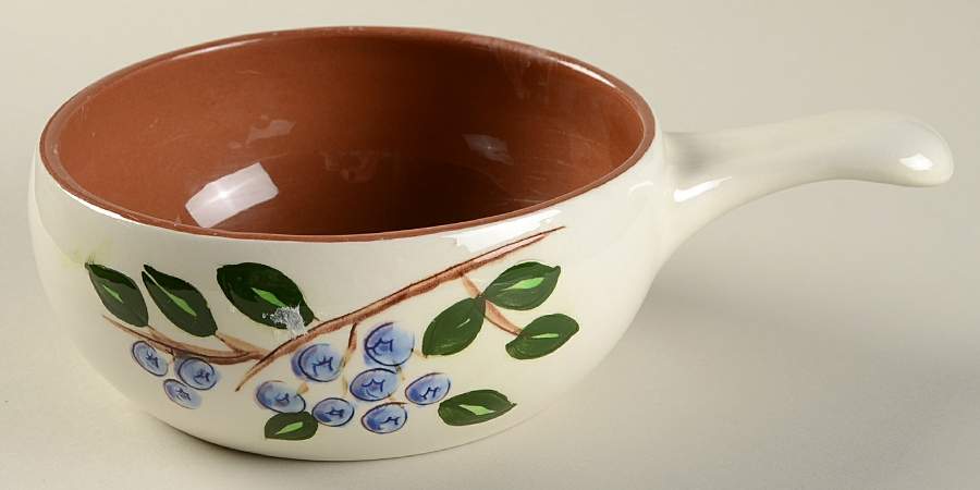 Blueberry Individual Casserole No Lid by Stangl-1