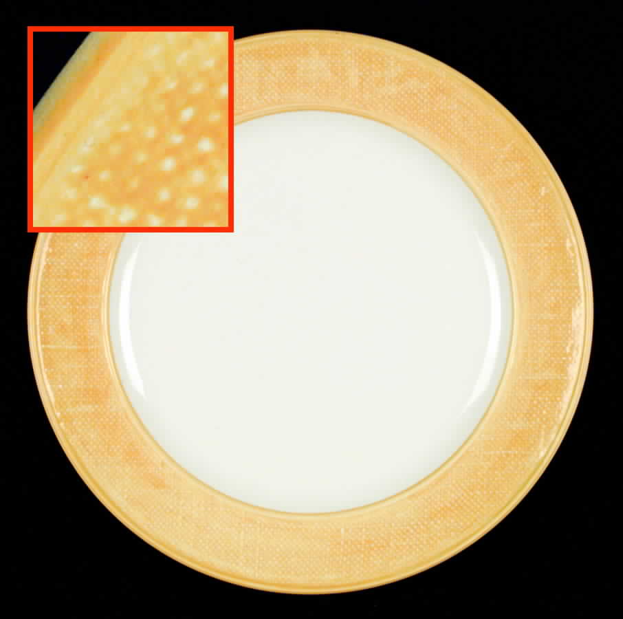 Burlap Lemon Dinner Plate by Stangl-1