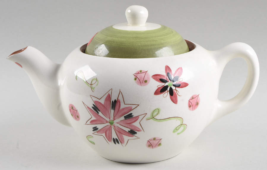 Carnival Teapot & Lid by Stangl-1