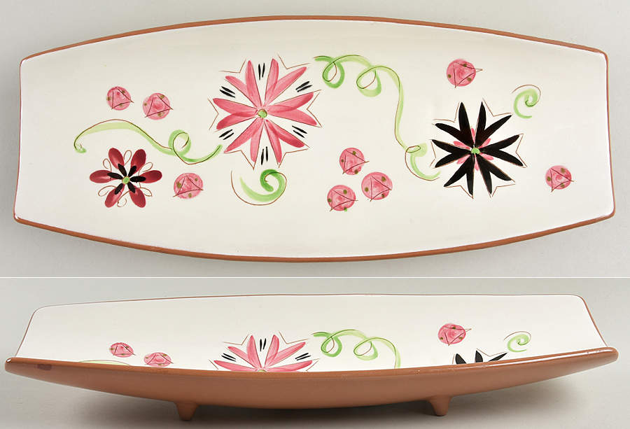 Carnival Bread Tray by Stangl-1