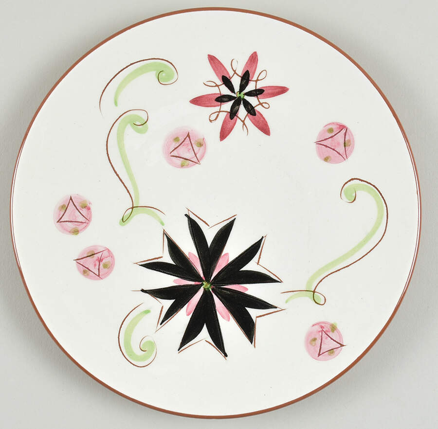 Carnival Salad Plate by Stangl-1