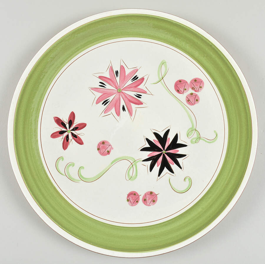Carnival 12" Chop Plate (Round Platter) by Stangl-1