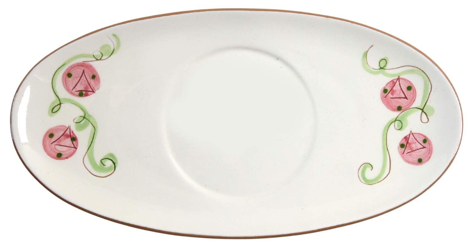 Carnival Underplate for Gravy Boat by Stangl-1