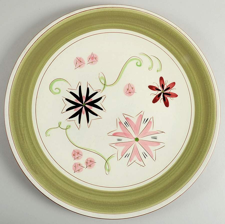 Carnival 14" Chop Plate (Round Platter) by Stangl-1