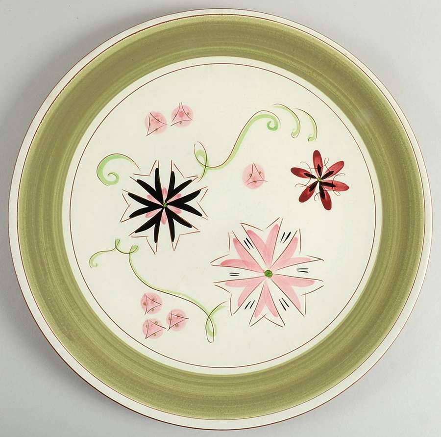 Carnival 12" Chop Plate (Round Platter) by Stangl-1