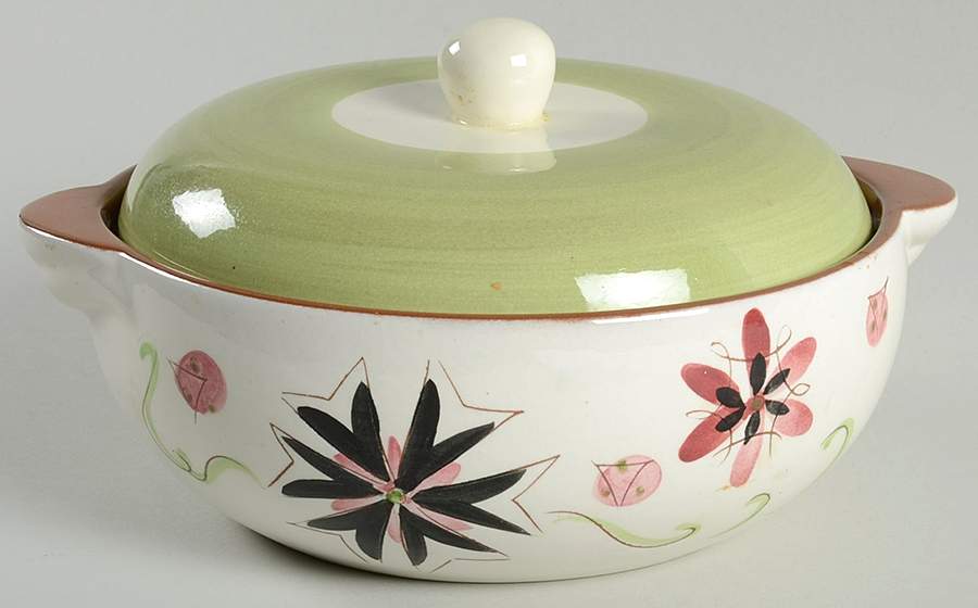 Carnival 1.25 Qt Round Covered Casserole by Stangl-1