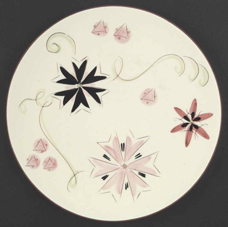 Carnival Dinner Plate by Stangl-1