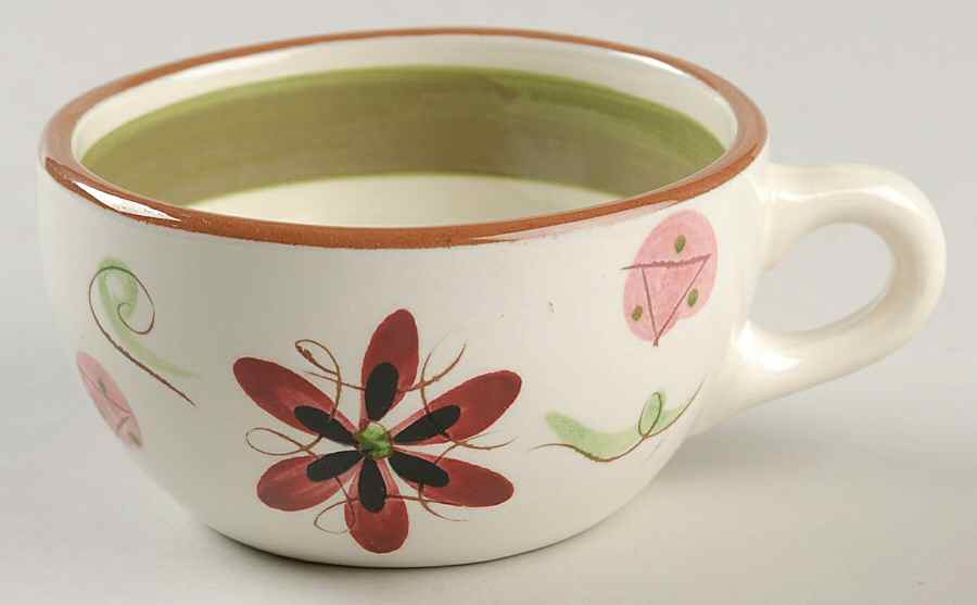 Carnival Flat Cup by Stangl-1