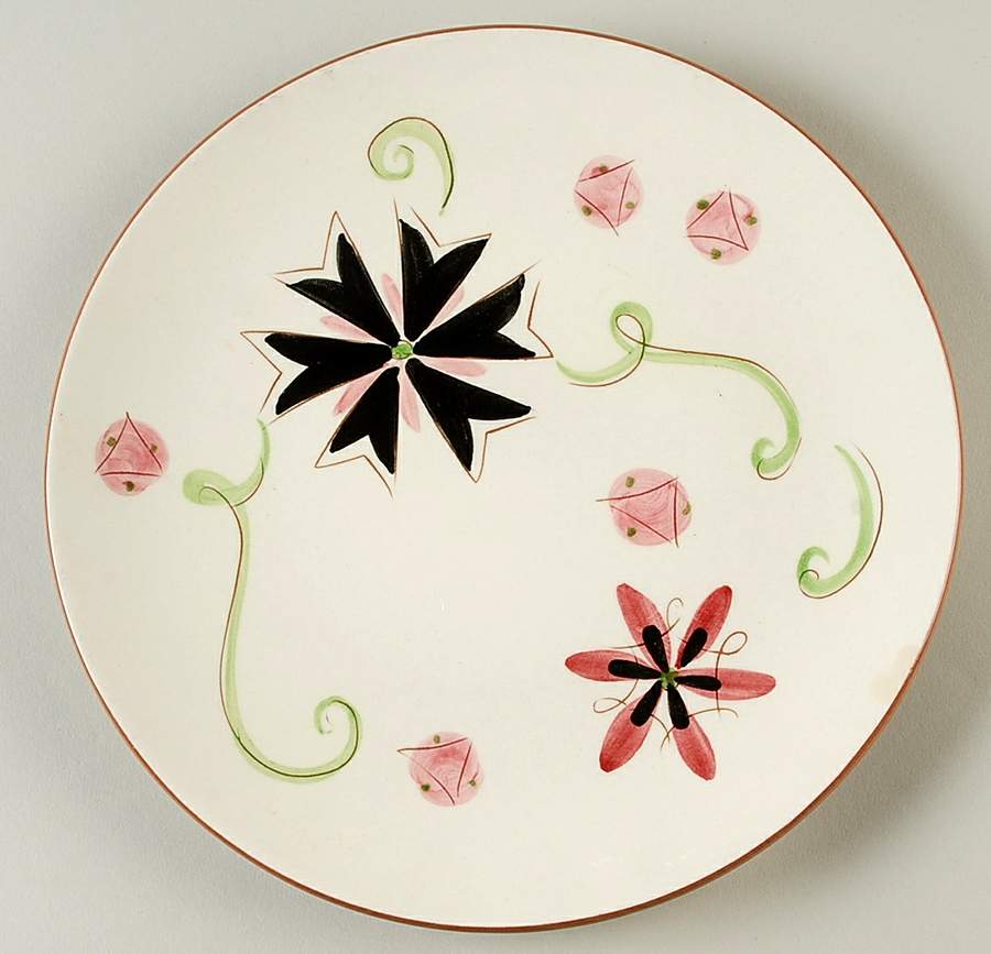Carnival Salad Plate by Stangl-1