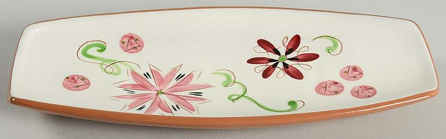 Carnival Pickle Dish by Stangl-1