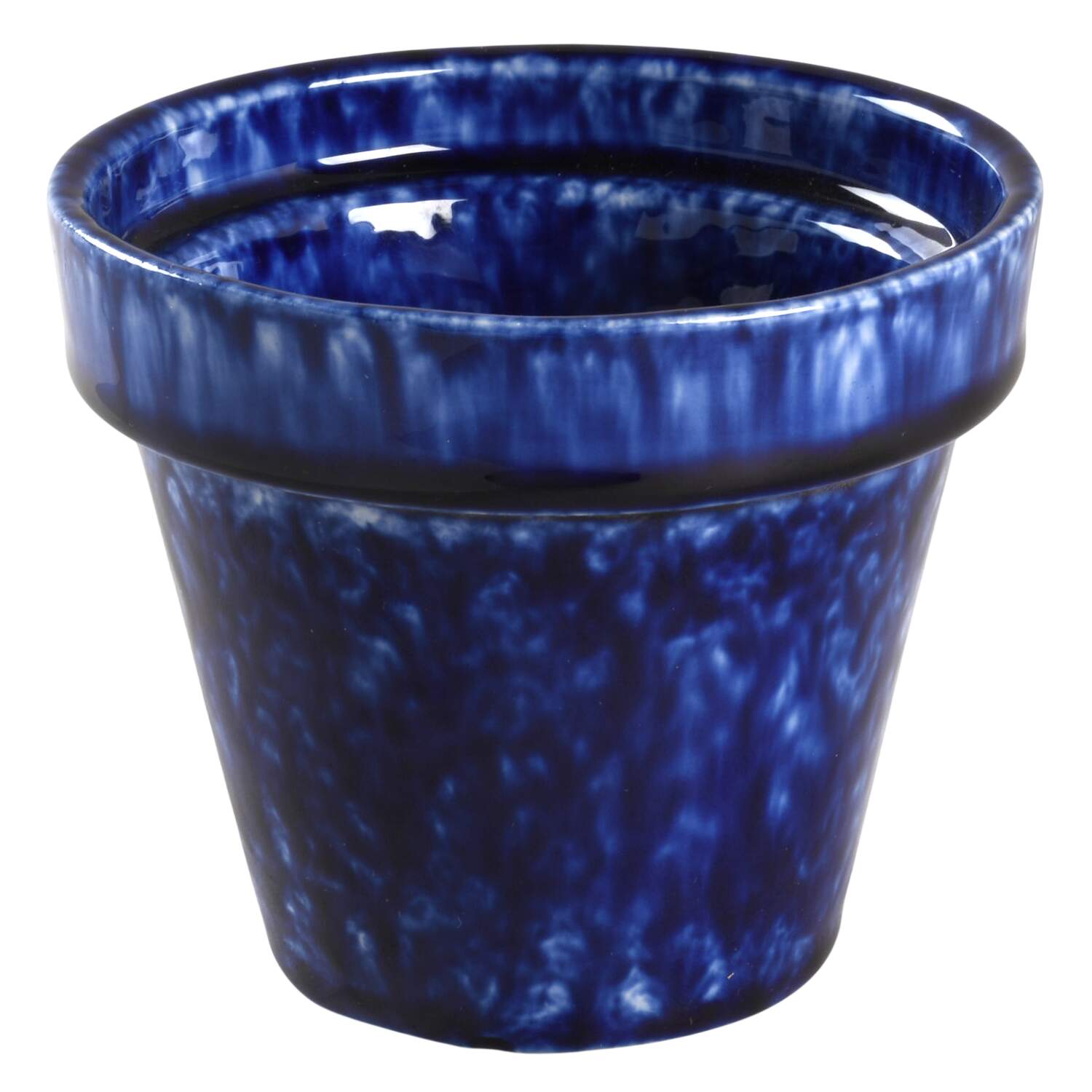 Caughley Blue 3" Flower Pot by Stangl-1