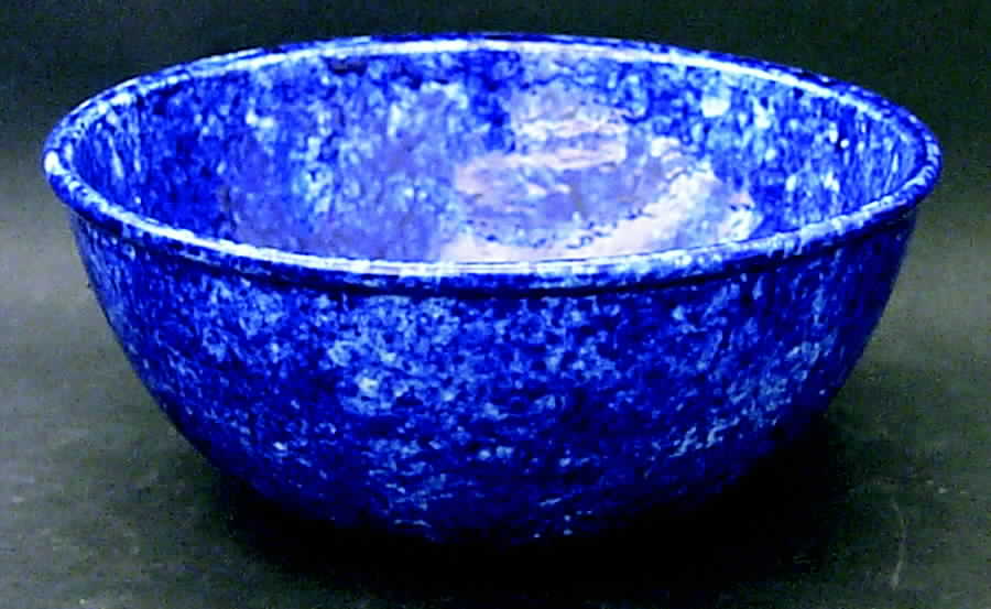 Caughley Blue 9" Salad Serving Bowl by Stangl-1