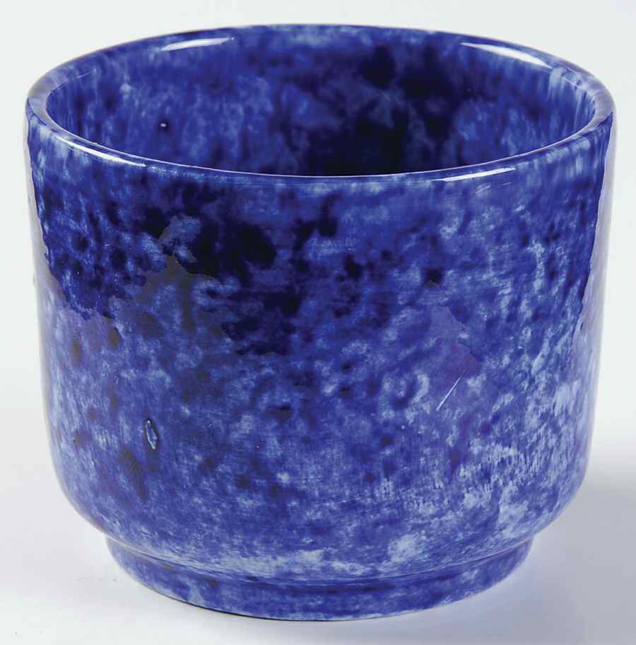 Caughley Blue Open Sugar Bowl by Stangl-1