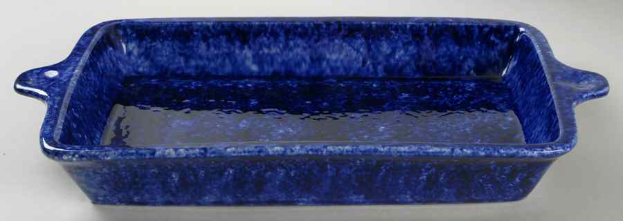 Caughley Blue 16" Rectangular Baker by Stangl-1