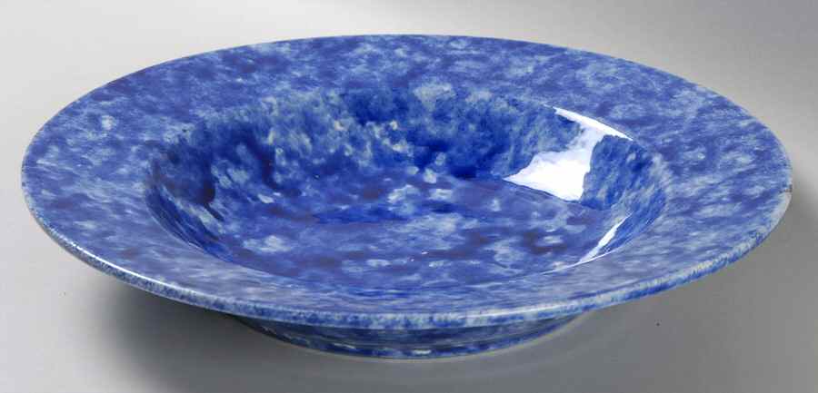 Caughley Blue Rim Soup Bowl by Stangl-1