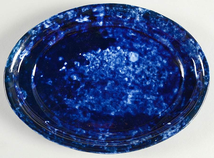 Caughley Blue Underplate for Gravy Boat by Stangl-1