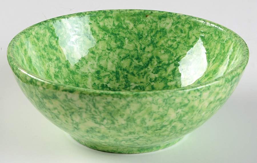 Caughley Green Coupe Cereal Bowl by Stangl-1