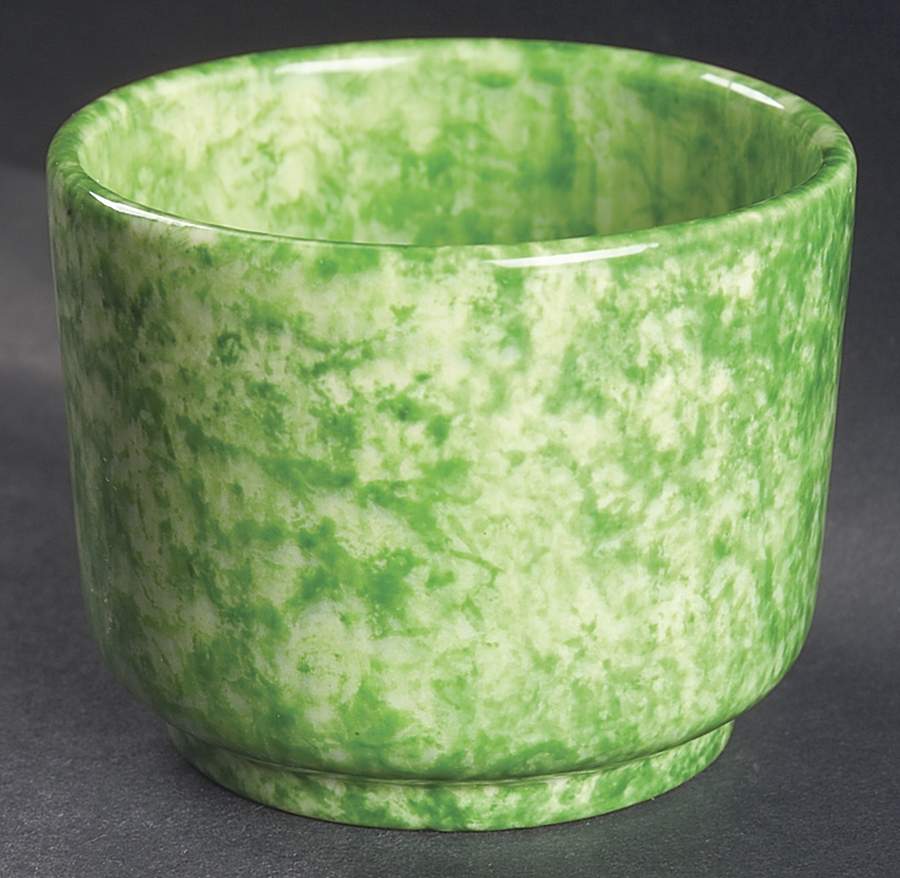 Caughley Green Open Sugar Bowl by Stangl-1