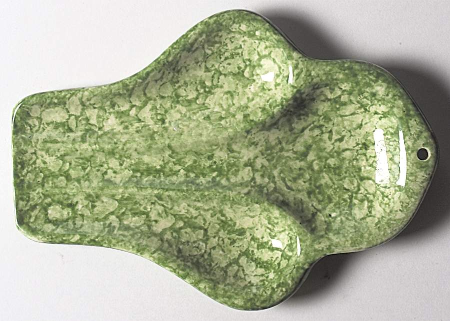 Caughley Green Spoon Stacking Spoon Holder Caddy by Stangl-1