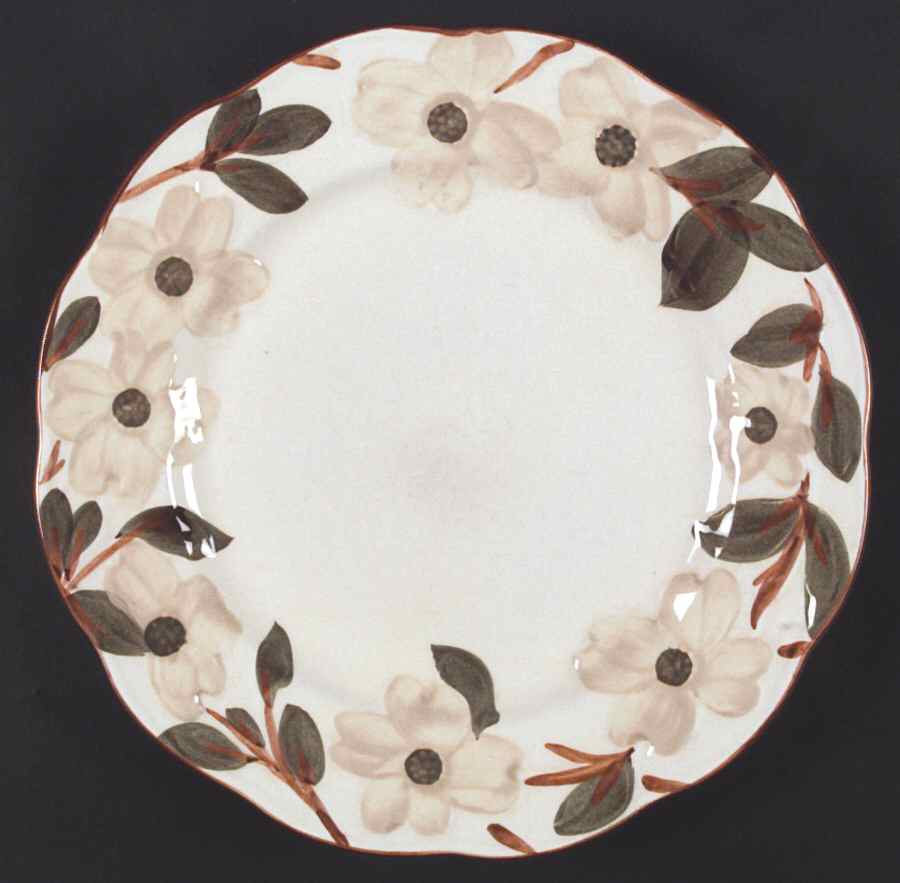 Colonial Dogwood Dinner Plate by Stangl-1