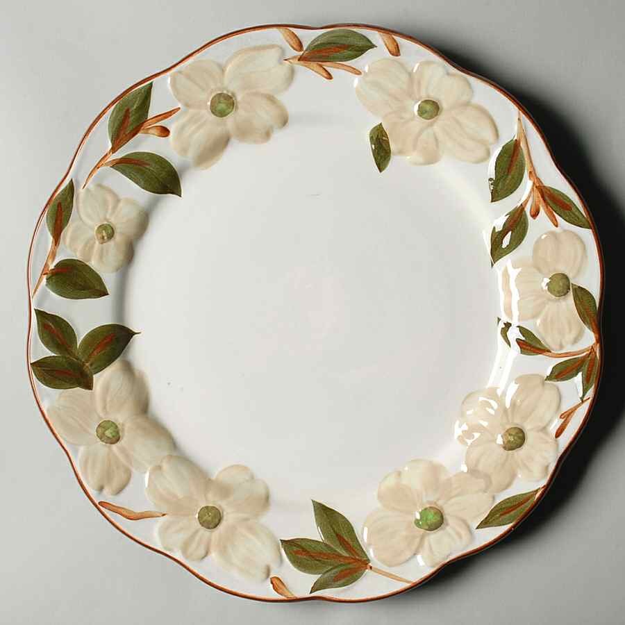 Colonial Dogwood 12" Chop Plate (Round Platter) by Stangl-1