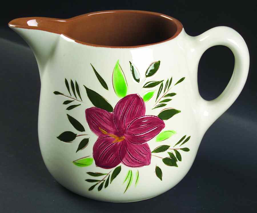 Country Garden (White Body) 32 Oz Pitcher by Stangl-1