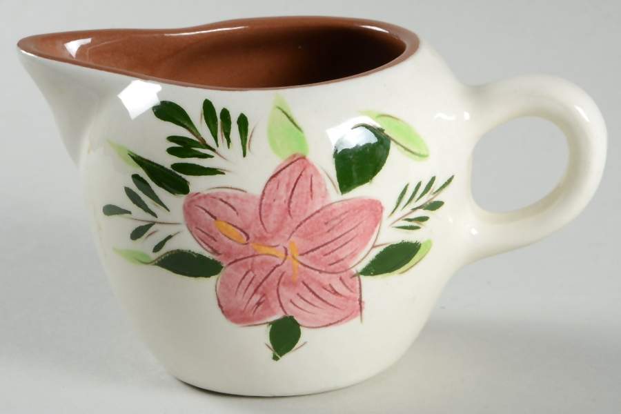 Country Garden (White Body) Creamer by Stangl-1