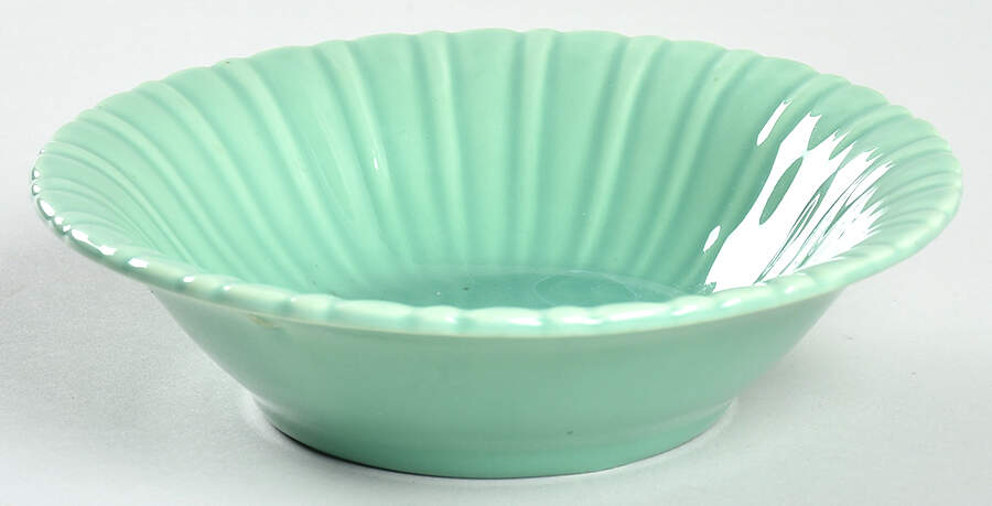 Colonial Green (Silver) Coupe Cereal Bowl by Stangl-1