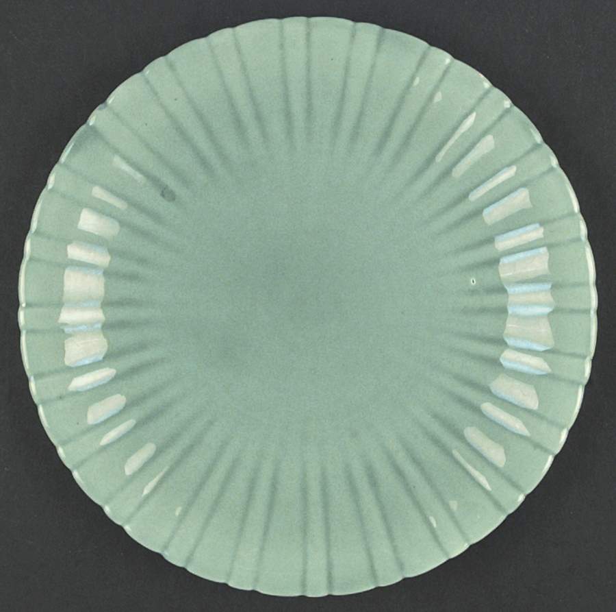 Colonial Green (Silver) Dinner Plate by Stangl-1