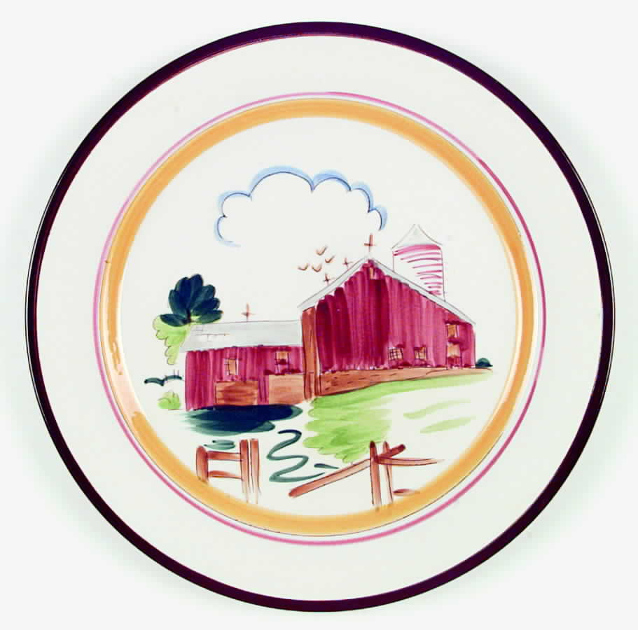 Country Life 12" Chop Plate (Round Platter) by Stangl-1