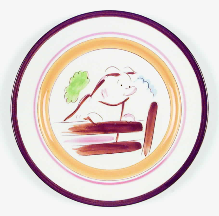 Country Life Salad Plate by Stangl-1