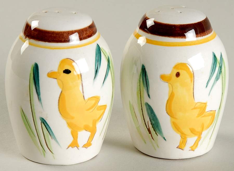 Country Life Salt & Pepper Set by Stangl-1