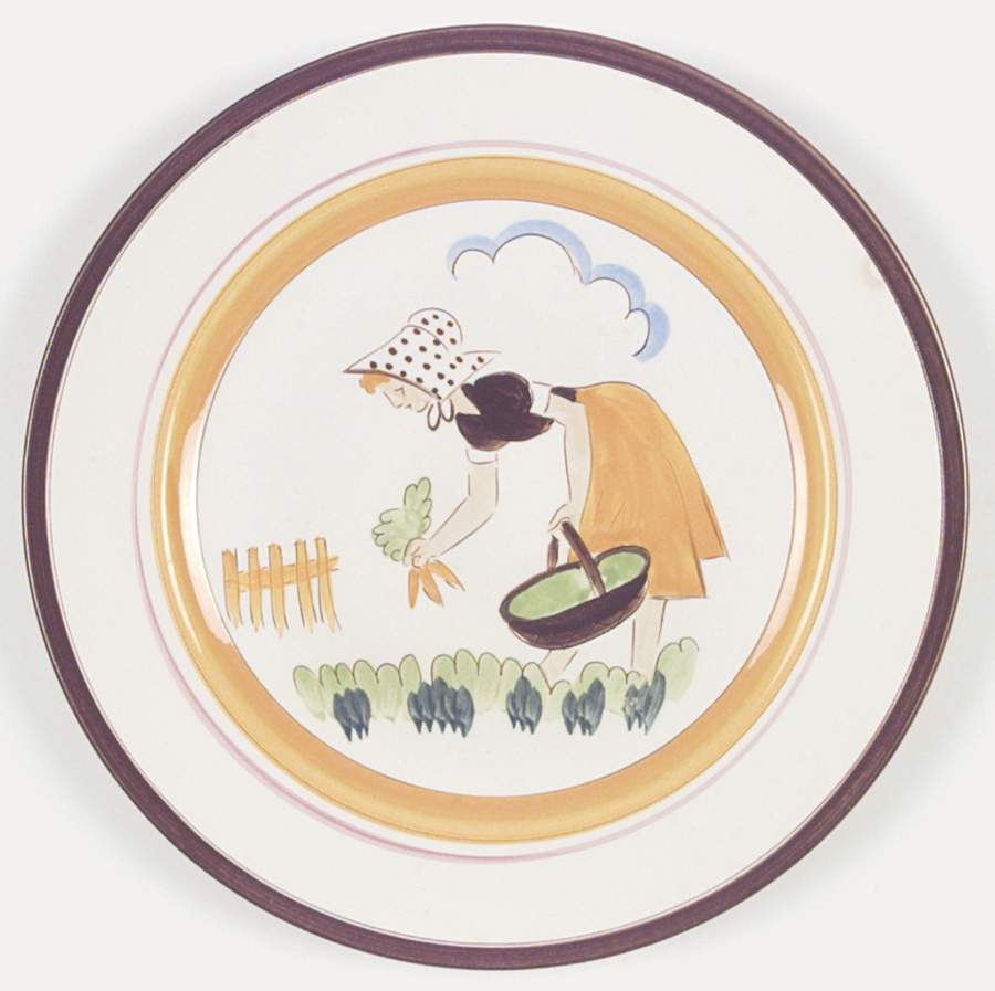 Country Life Dinner Plate by Stangl-1