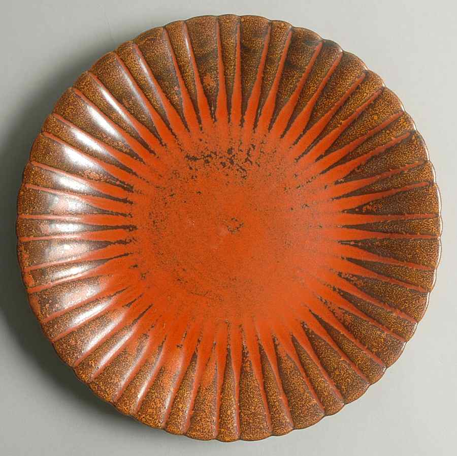 Colonial Rust Dinner Plate by Stangl-1