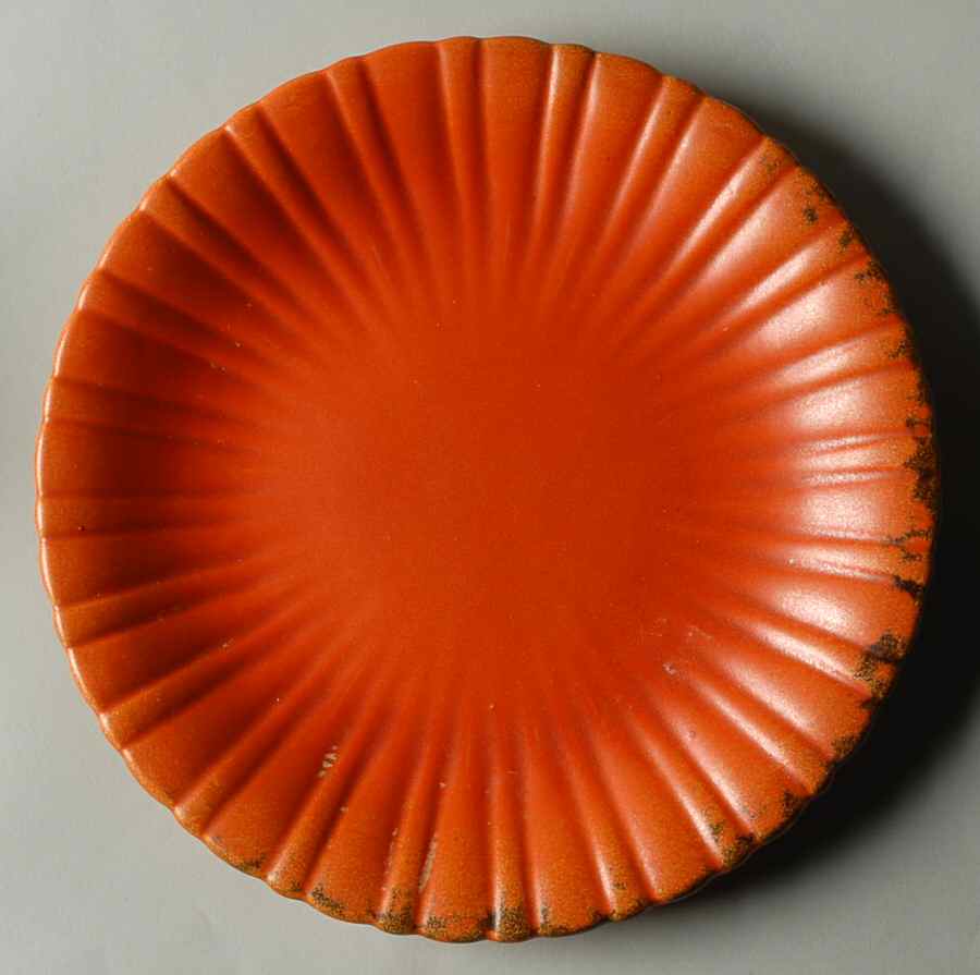 Colonial Rust Luncheon Plate by Stangl-1